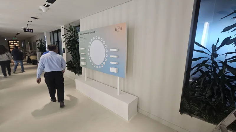 Evolution Scenic custom interactive walls fabricated within Abu Dhabi Executive Office regulations.