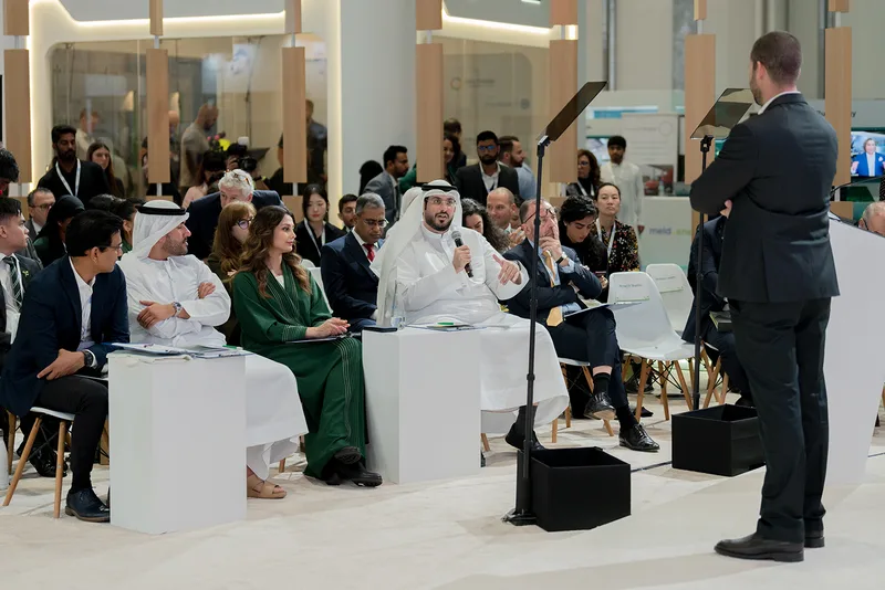 Evolution Scenic interactive scenic zone created for FoodTech Challenge innovation showcases