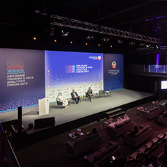 Scenic Fabrication for the Abu Dhabi Tourism & Data Analytics Forum
