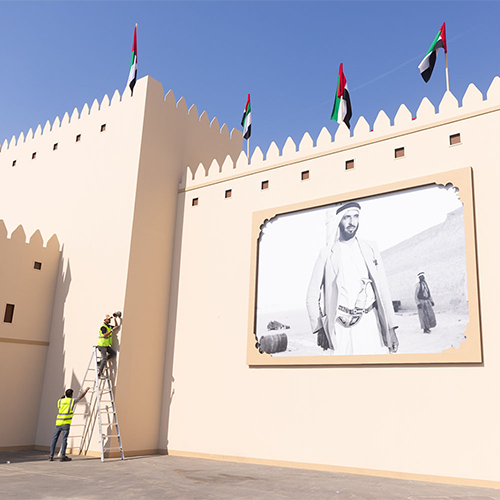 Al Wathba Union Parade Scenic Fabrication in Abu Dhabi