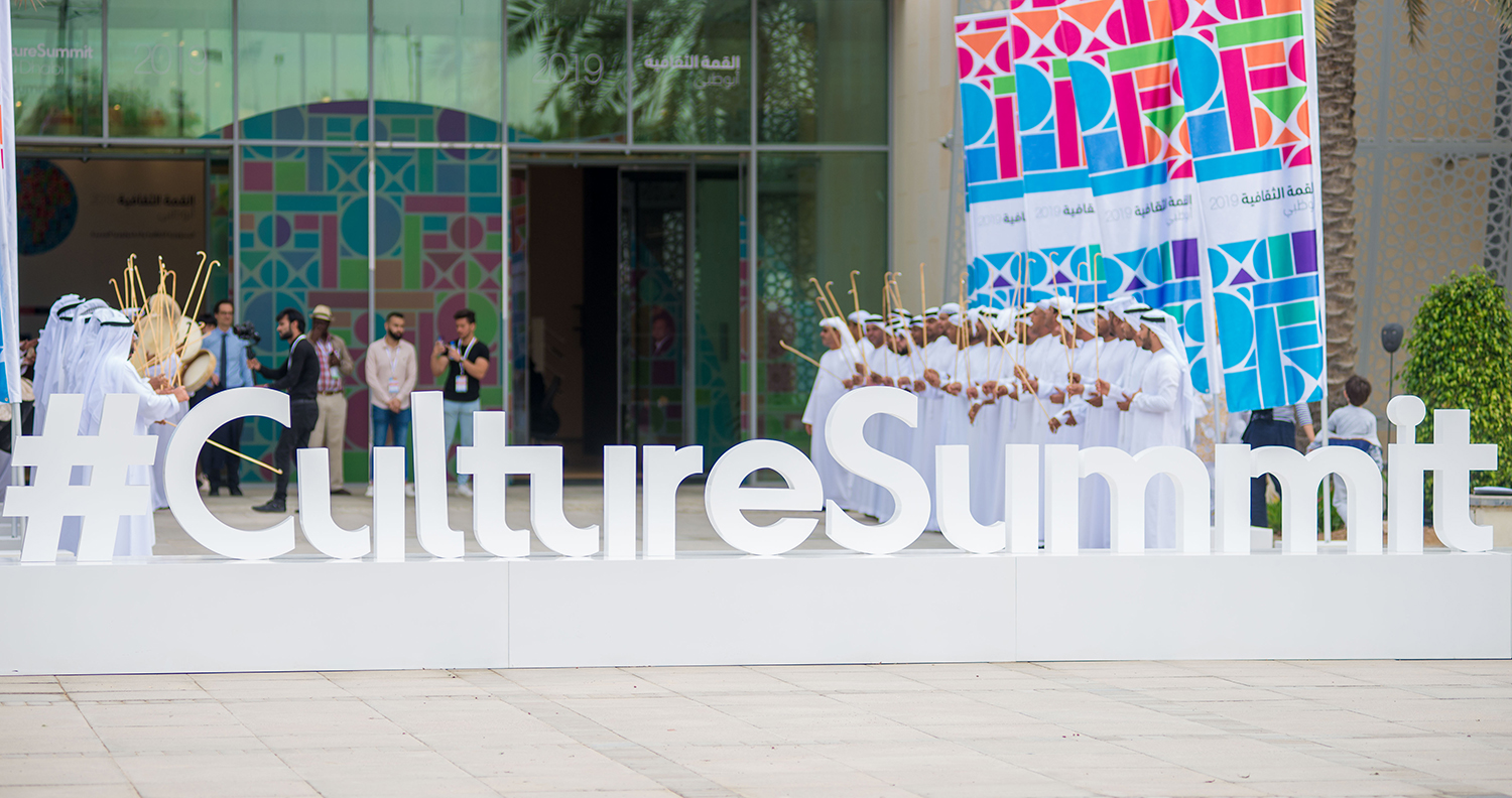 Multi-Venue Scenic Fabrication, Staging and Branded Installations for Culture Summit Abu Dhabi