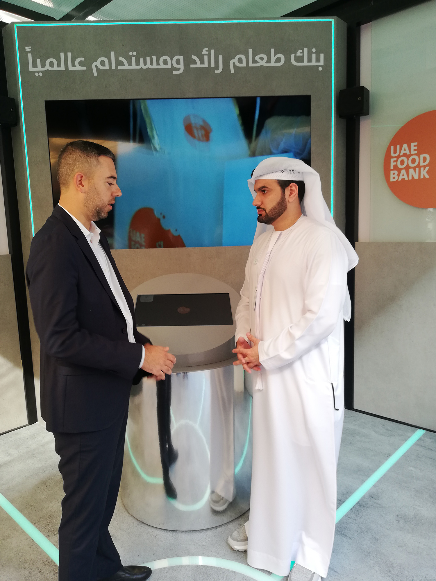 Evolution Scenic interactive iPad unit fabricated for touch-enabled campaign engagement.