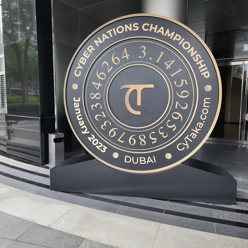 MDF-clad CYTAKA props with printed graphics fabricated as part of the scenic environment