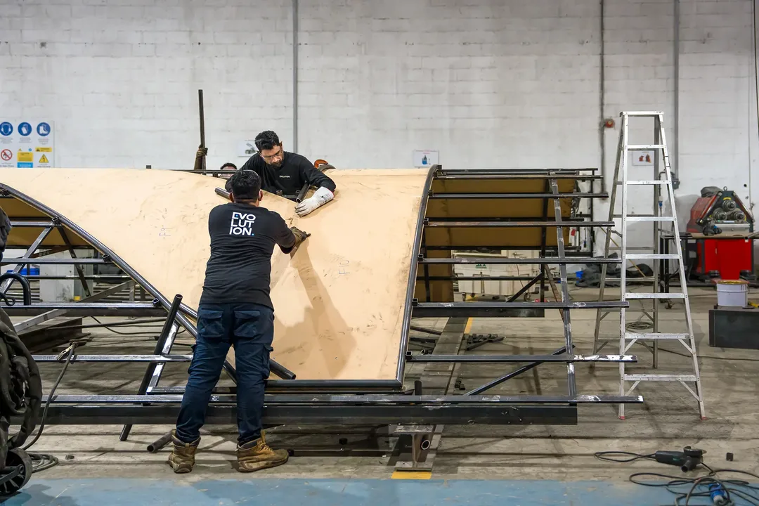 Evolution Scenic durable scenic construction combining reinforced joints, sealed substrates and protective finishes.