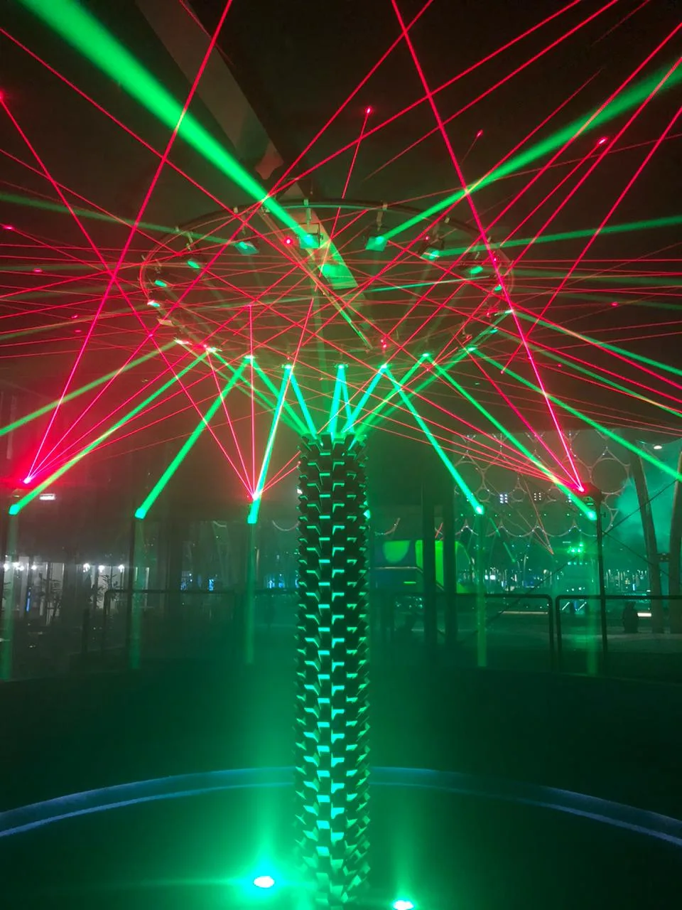Immersive lighting installations at Expo City Dubai for Dubai Light Festival
