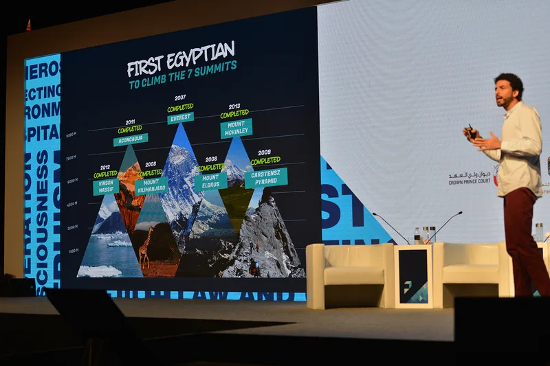 Evolution Scenic LED screen surround aligned with the main stage backdrop.