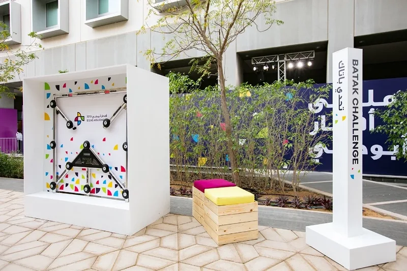 Evolution Scenic exhibition structures fabricated with timber, plywood and vibrant graphic finishes