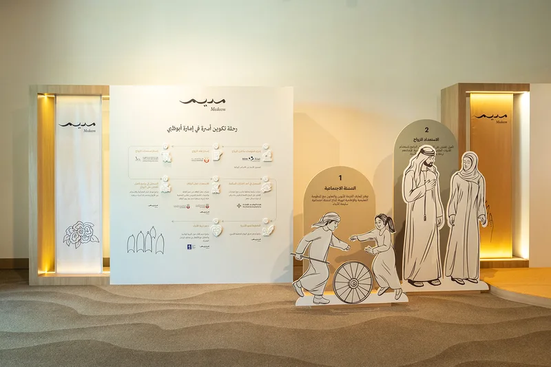 Evolution Scenic branded partition wall installation at Erth Hotel Abu Dhabi