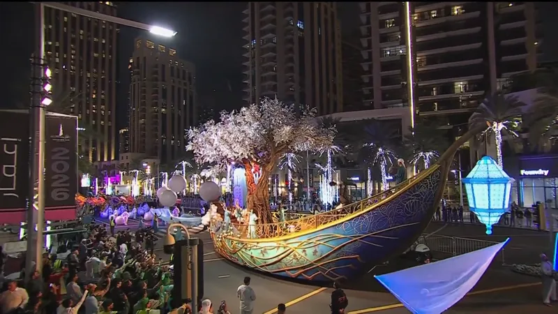 Large sculptural parade float transformed into a reliable mobile structure through scenic engineering.