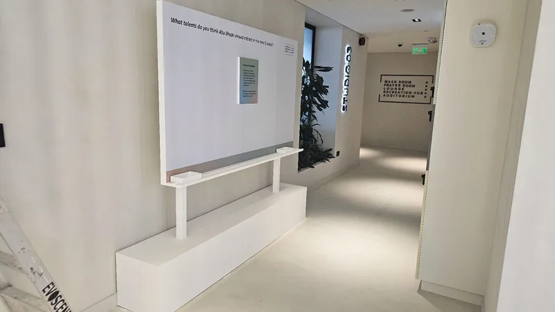 Evolution Scenic freestanding wall system with plywood base and smooth MDF cladding.