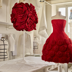 Forever Valentino Exhibition Scenic Fabrication at M7 Doha